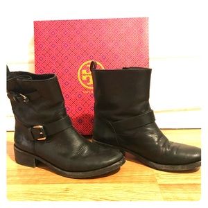 Tory Burch Black Bennie Bootie